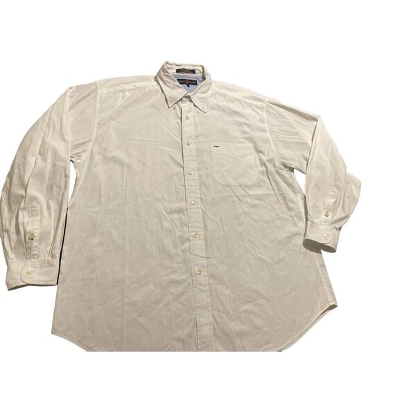 Tommy‎ Hilfiger Golf Shirt White Size XL XG Long Sleeves 100% Cotton - Picture 2 of 12
